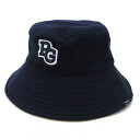 【中古】PEARLY GATES | パーリーゲイツ バケットハット ハット 053-4187351 ネイビー サイズ:FreeSize【三重本店】