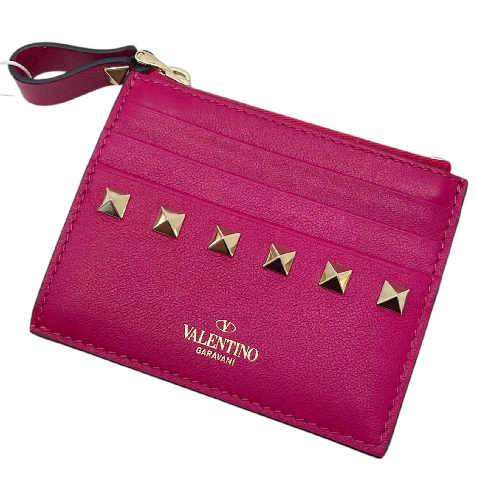 ヴァレンティノ レザー ローマンスタッズ コインケース 楽天市場】VALENTINO スタッズ(レディースコインケース|財布