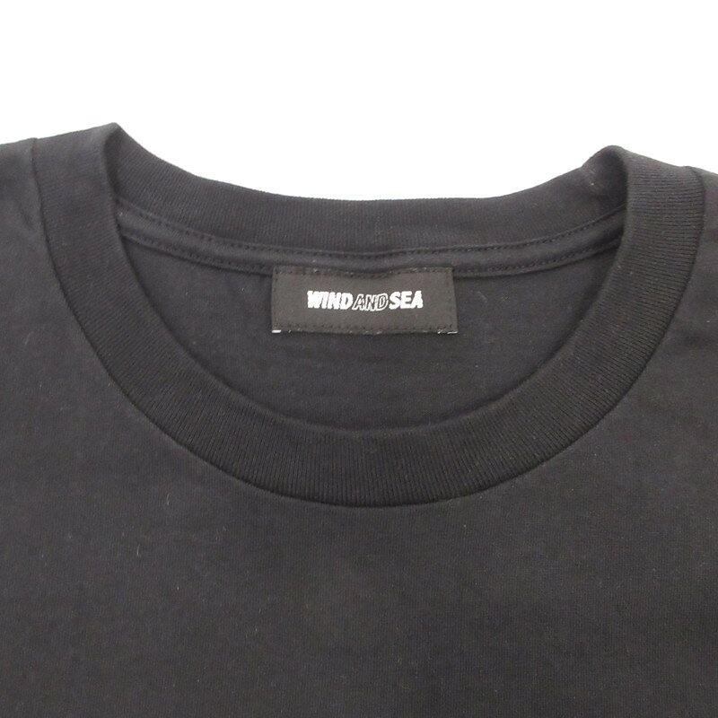 【中古】WIND AND SEA | ウィンダンシーウインダンシー IT’S A LIVING WDS (S_E_A) TEE 半袖Tシャツ ブラック サイズ：不明【姫路東店】