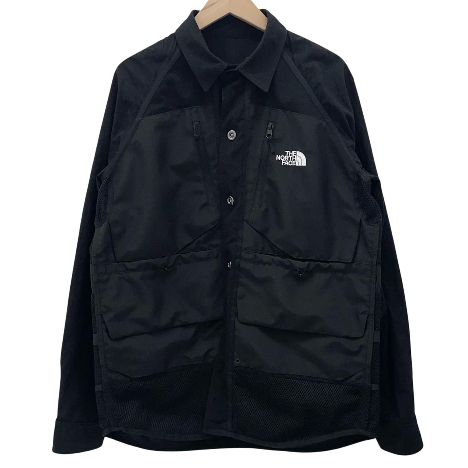 【中古】JUNYA WATANABE COMME des GARCONS MAN×THE NORTH FACE | ジュンヤワタナベコムデギャルソンマン×ザ・ノース・フェイス 25SS ナイロンオックスリバーシブルジャケット WO-B902-100 ブラック サイズ:M【尾張小牧店】