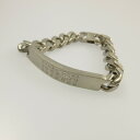 【中古】Maison Margiela | メゾンマルジェラ ナンバリングロゴチェーンブレスレット ブレスレット SM6UY0049 シルバー【姫路東店】(4)