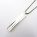 【中古】Tiffany&co | ティファニー 1837 バー ネックレス - シルバー【瀬戸大橋店】