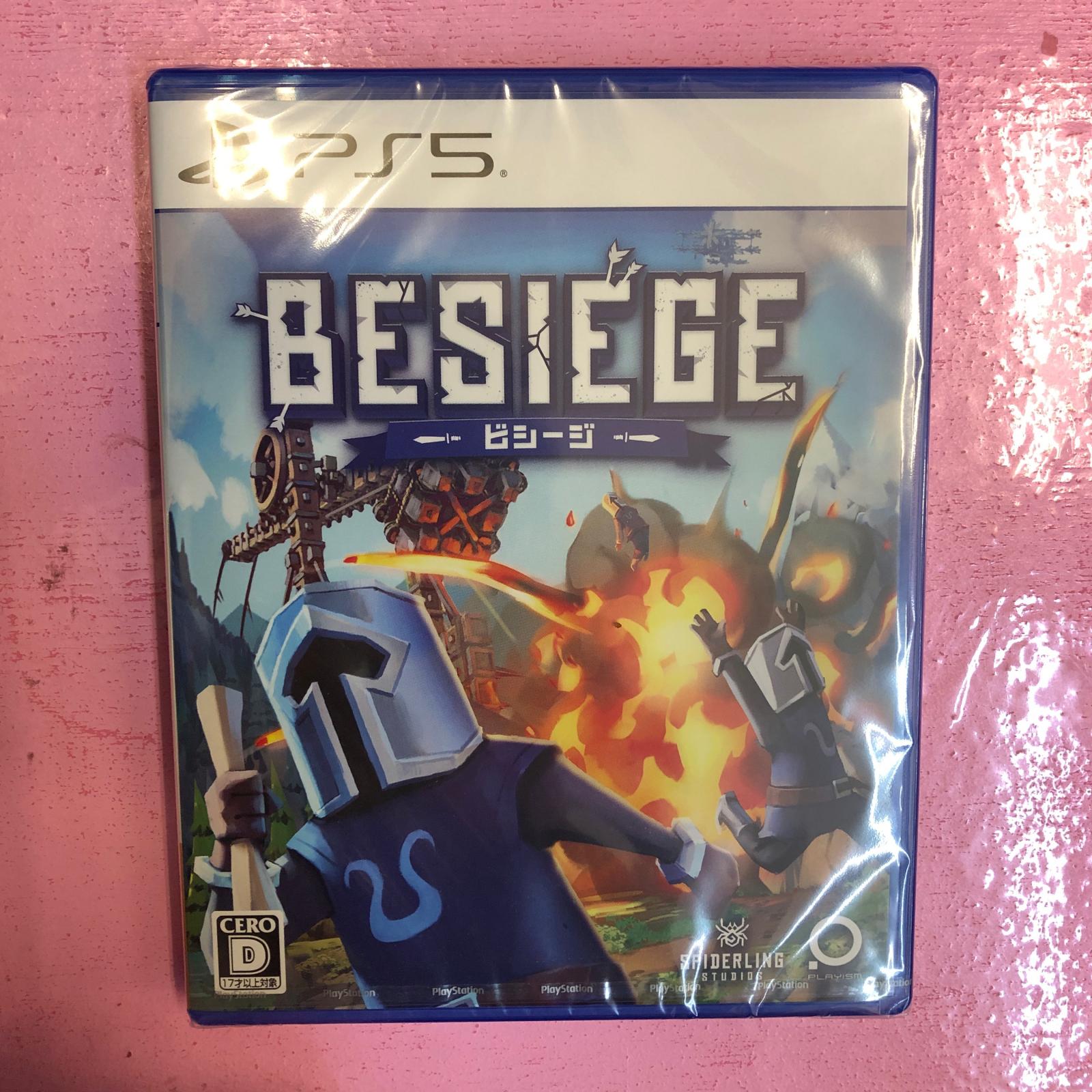 【新品】 ゲームソフト PS5 Besiege -ビシージ- プレイステーション5【加古川店】