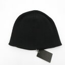 【中古】NUMBER(N)INE | ナンバーナイン バルーンニットキャップ 05SS/エミリー期 ニットキャップ 裏地ボーダー S05-NK014 ブラック サイズ:FreeSize【瀬戸大橋店】