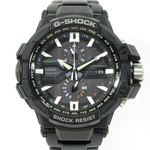 【中古】CASIO | カシオ GW-A1000D-1A G-SHOCK SKY COCKPIT 腕時計 多針アナログ表示 タフソーラー電波時計 ブラック【三重本店】 【中古】CASIO | カシオ GW-A1000D-1A G-SHOCK SKY COCKPIT 腕時計 多針アナログ表示 タフソーラー電波時計 ブラック【三重本店】