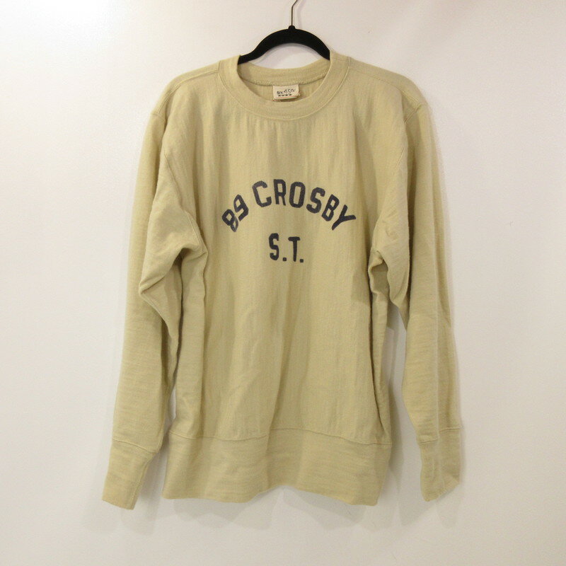 【中古】45rpm | 45アールピーエム USモープリントの908リバースセーター セーター 80980553 ベージュ サイズ：4【姫路東店】