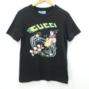 【中古】GUCCI | グッチ Disney Donald Duck Rocket T-Shirt 半袖Tシャツ 644671-XJDBD サイズ:M【三重本店】