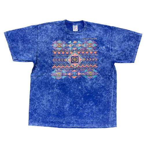 【中古】 JERZEES GRAND CANYON 立体プリント 加工 半袖Tシャツ ブルー サイズ:XL【加古川物流】 【中古】 JERZEES GRAND CANYON 立体プリント 加工 半袖Tシャツ ブルー サイズ:XL【加古川物流】