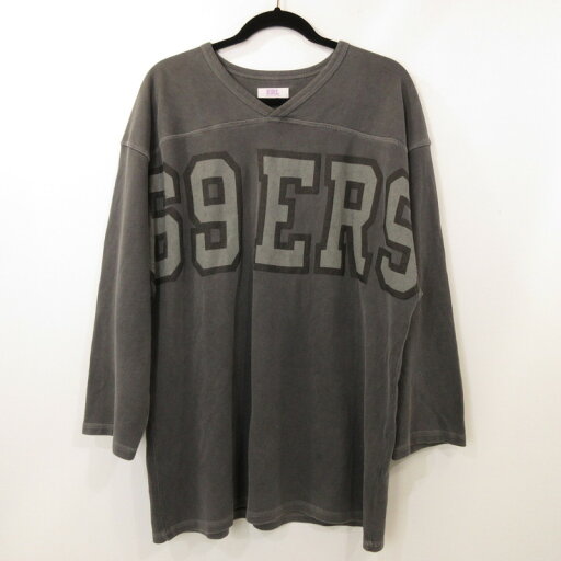 【中古】ERL | イーアールエル FOOTBALL TEE スウェット ERL07T007 2023A/W チャコールグレー サイズ:L【姫路東店】 【中古】ERL | イーアールエル FOOTBALL TEE スウェット ERL07T007 2023A/W チャコールグレー サイズ:L【姫路東店】