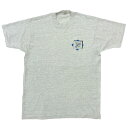 【中古】FRUIT OF THE LOOM | フルーツオブザルーム 90年代 USA製 BAYLOR 1991 STUDENT FOUNDATION 半袖Tシャツ グレー サイズ:XL【加古川物流】
