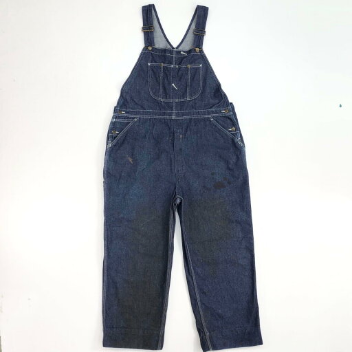 【中古】 ROEBUCKS 90年代 OVERALL オーバーオール インディゴ サイズ:44【加古川物流】 【中古】 ROEBUCKS 90年代 OVERALL オーバーオール インディゴ サイズ:44【加古川物流】