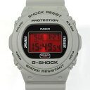 【中古】CASIO | カシオ 《ソックス欠品》DW-5700SF-1JR G-SHOCK×Sneaker Freaker×STANCE トリプルネームコラボレーションモデル 腕時計 デジタル表示 クオーツ グレー系×レッド系【三重本店】
