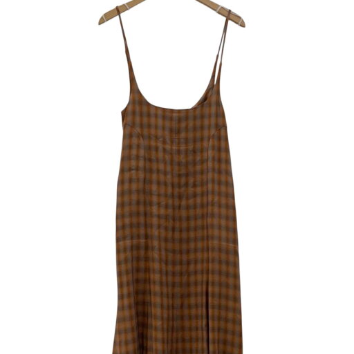 【中古】Mame Kurogouchi | マメ クロゴウチ 23SS Linen Mix Ombre Check Camisole Dress キャミソールドレス チェック柄ワンピース MM23SS-DR006 ブラウン サイズ:1【尾張小牧店】 【中古】Mame Kurogouchi | マメ クロゴウチ 23SS Linen Mix Ombre Check Camisole Dress キャミソールドレス チェック柄ワンピース MM23SS-DR006 ブラウン サイズ:1【尾張小牧店】