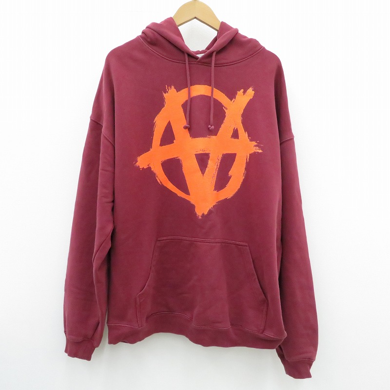 【VETEMENTS】Reverse アナーキー コットン パーカー フーディ 楽天市場】ヴェトモン アナーキー パーカー(メンズファッション