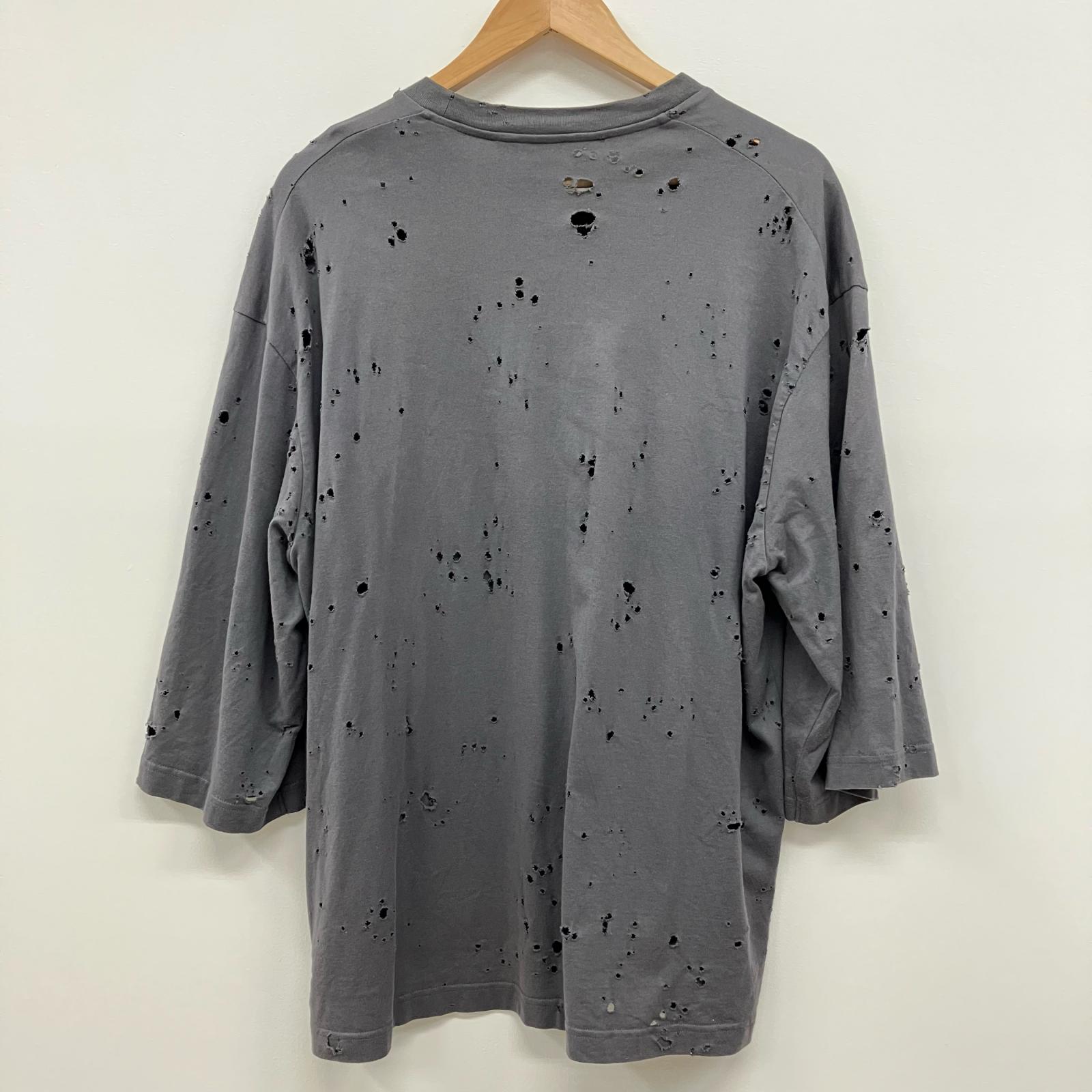【中古】DIGAWEL | ディガウェル Damage S/S Tee カットソー チャコールグレー サイズ：1【イオン広店】