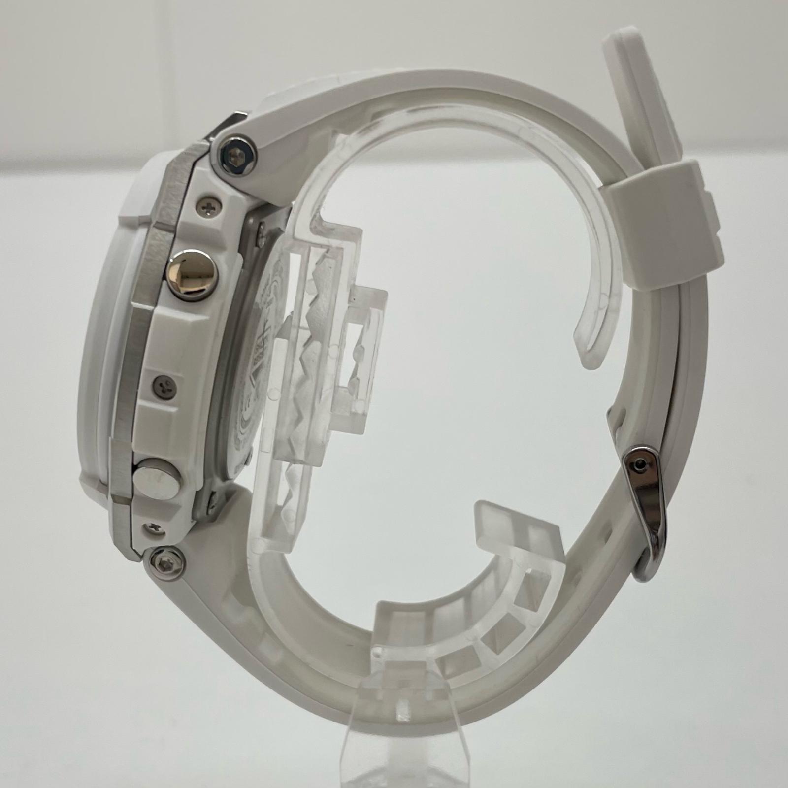 【中古】CASIO｜カシオ G-SHOCK　ジーショック G-STEEL　腕時計 ホワイト【尾張小牧店】