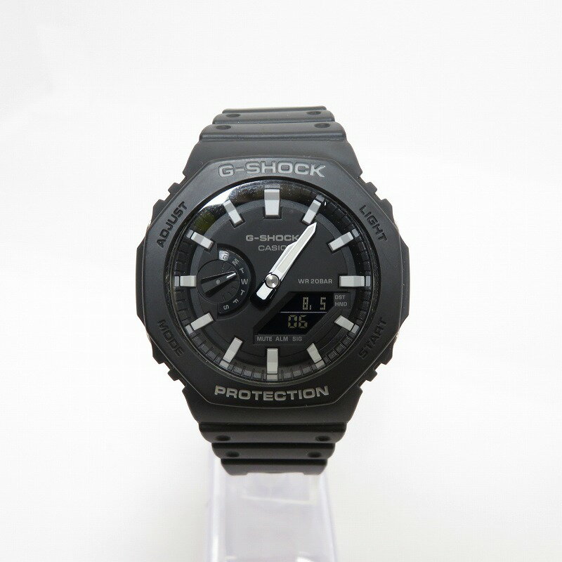 【中古】G-SHOCK | ジーショック 腕時計 アナデジクオーツ GA-2100-1AJF ブラック【瀬戸大橋店】