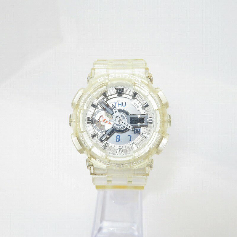 【中古】G-SHOCK | ジーショック 腕時計 アナデジクオーツ GA-110CR クリア【瀬戸大橋店】