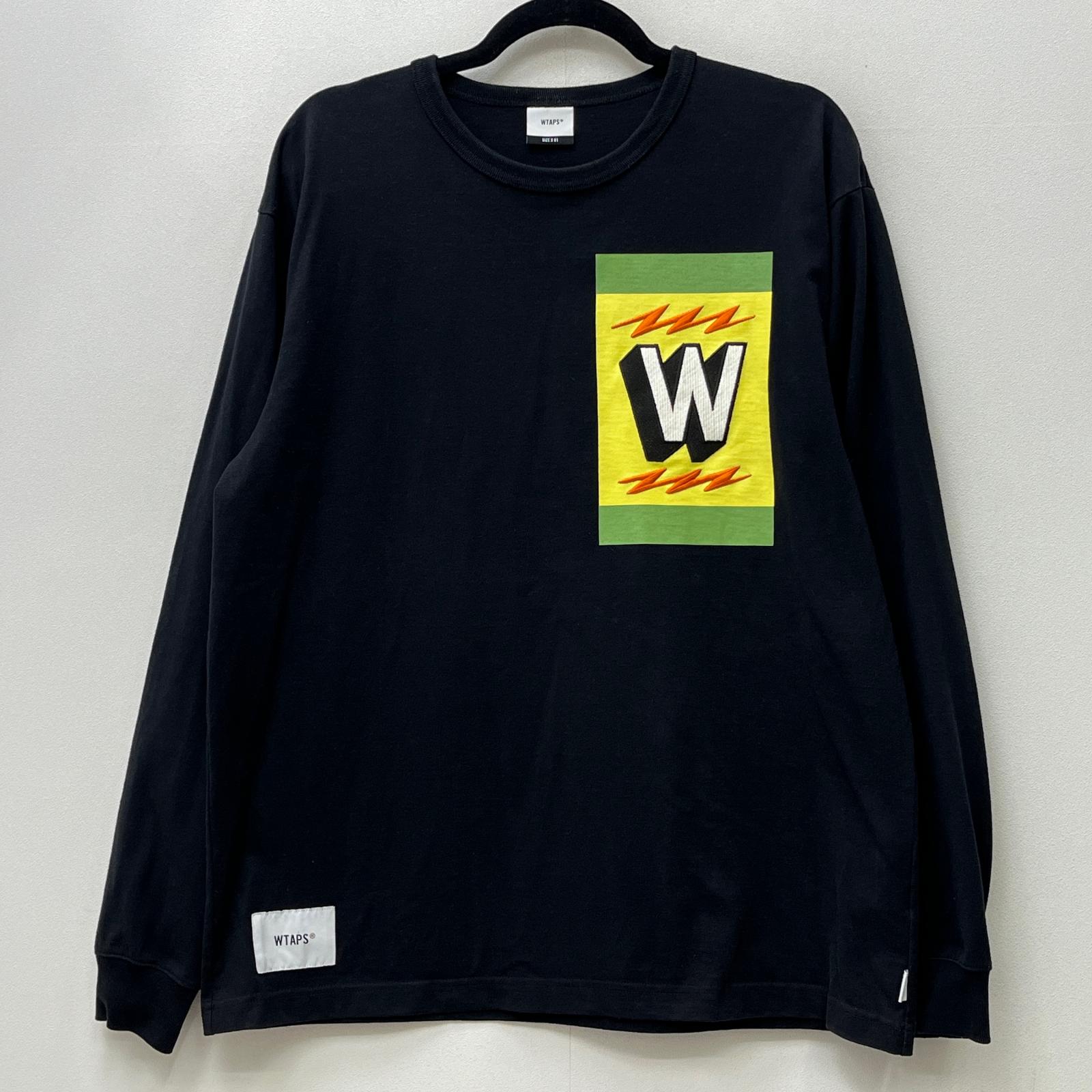 【中古】W)TAPS | ダブルタップス TREMOR 02/TEE.COPO 長袖Tシャツ 182ATDT-CSM07 ブラック サイズ：1【加古川店】のサムネイル