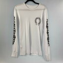 【中古】CHROME HEARTS | クロムハーツ THERMAL L/S TEE 長袖Tシャツ ホワイト サイズ:L【姫路東店】