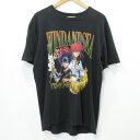 【中古】WIND AND SEA | ウィンダンシー × 幽遊白書 ユウユウハクショ 22's 半袖Tシャツ WDS-YYHS-08 ブラック サイズ:L【三重本店】