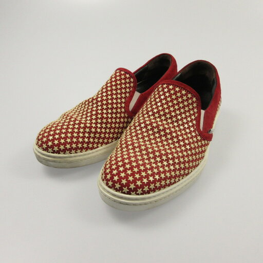 【中古】JIMMY CHOO | ジミーチュウ スリッポン レッド【姫路東店】 【中古】JIMMY CHOO | ジミーチュウ スリッポン レッド【姫路東店】