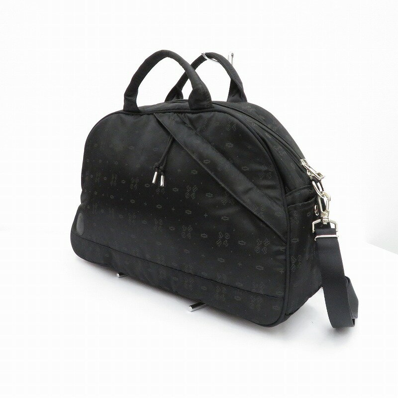 【中古】PORTER | ポーター POTR / MONOGRAM 2WAY BOSTON BAG ボストンバッグ ブラック【瀬戸大橋店】