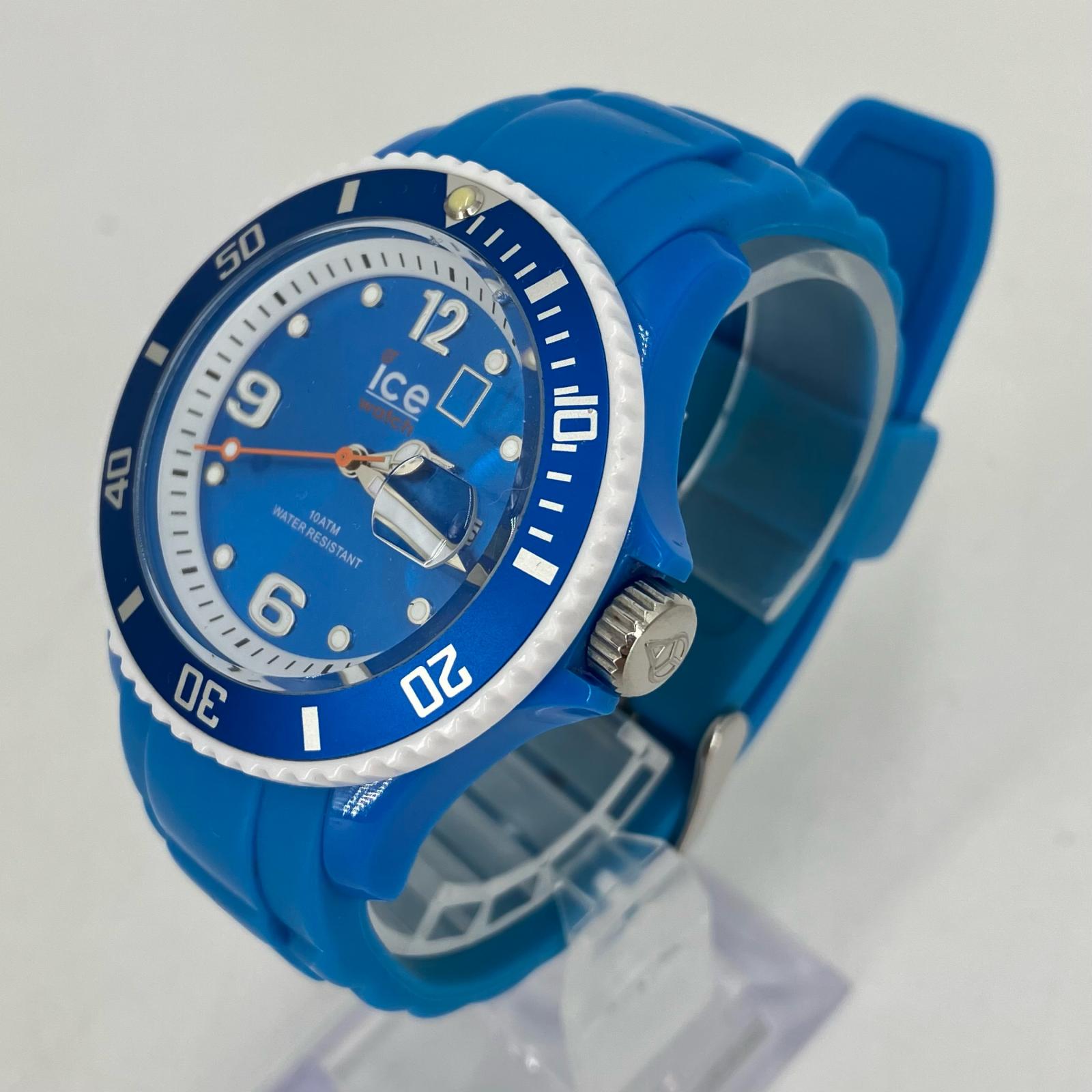 【中古】ice watch | アイスウォッチ 腕時計 sun.nbe.u.s.13 ブルー【イオン広店】