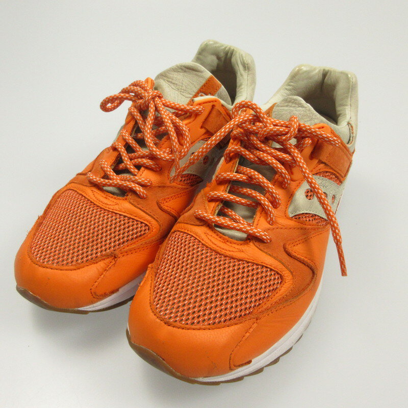 【中古】SAUCONY | サッカニー ×END. GRID 8500 LOBSTER スニーカー S70410-1 オレンジ【姫路東店】
