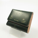 【中古】Paul Smith | ポール・スミス キャットドゥードゥル がま口財布 グリーン【姫路東店】