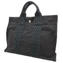 【中古】HERMES | エルメス エールライン PM トートバッグ ブラック【尾張小牧店】