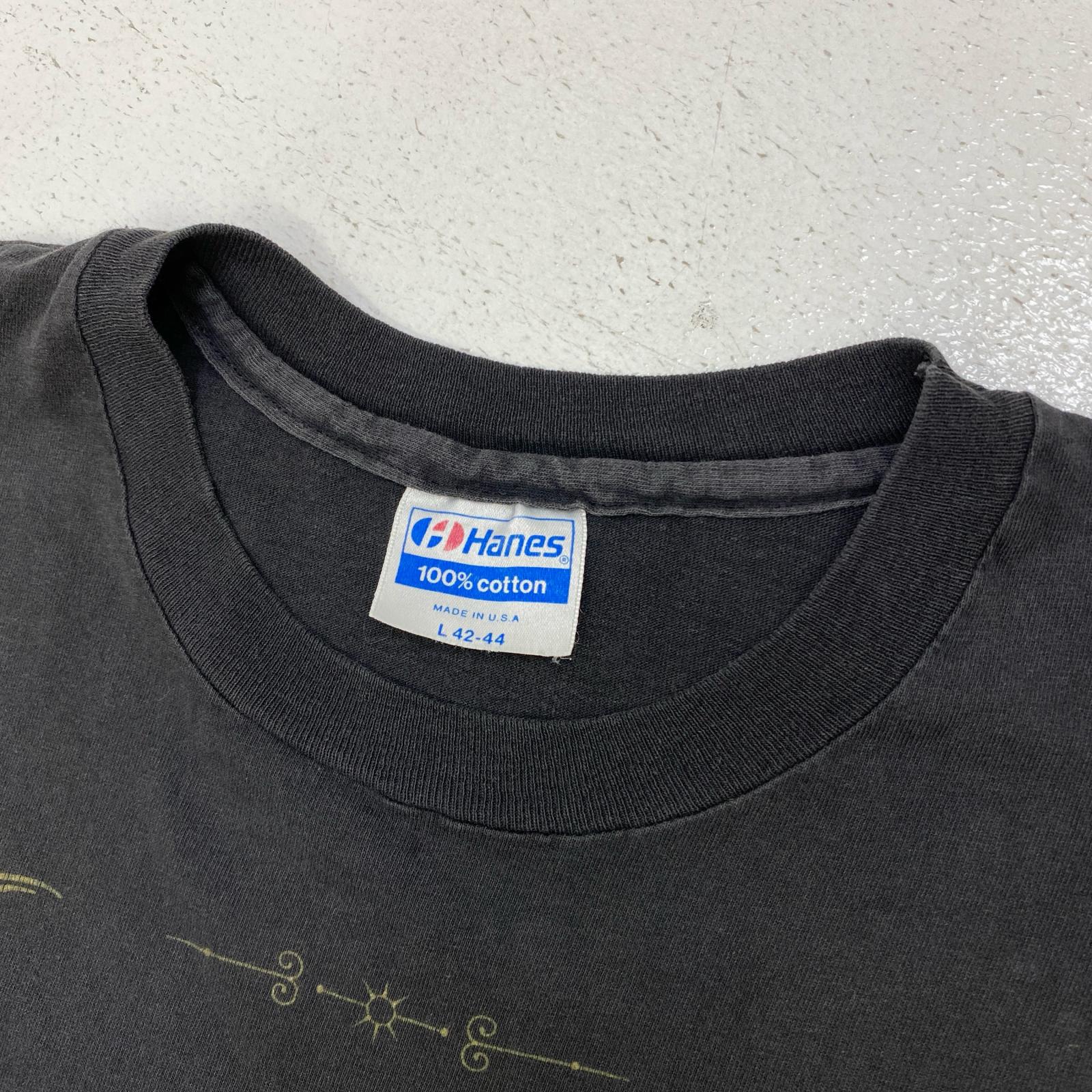 【中古】 michael jackson:dangerous tour 半袖Tシャツ ブラック サイズ：L【加古川店】