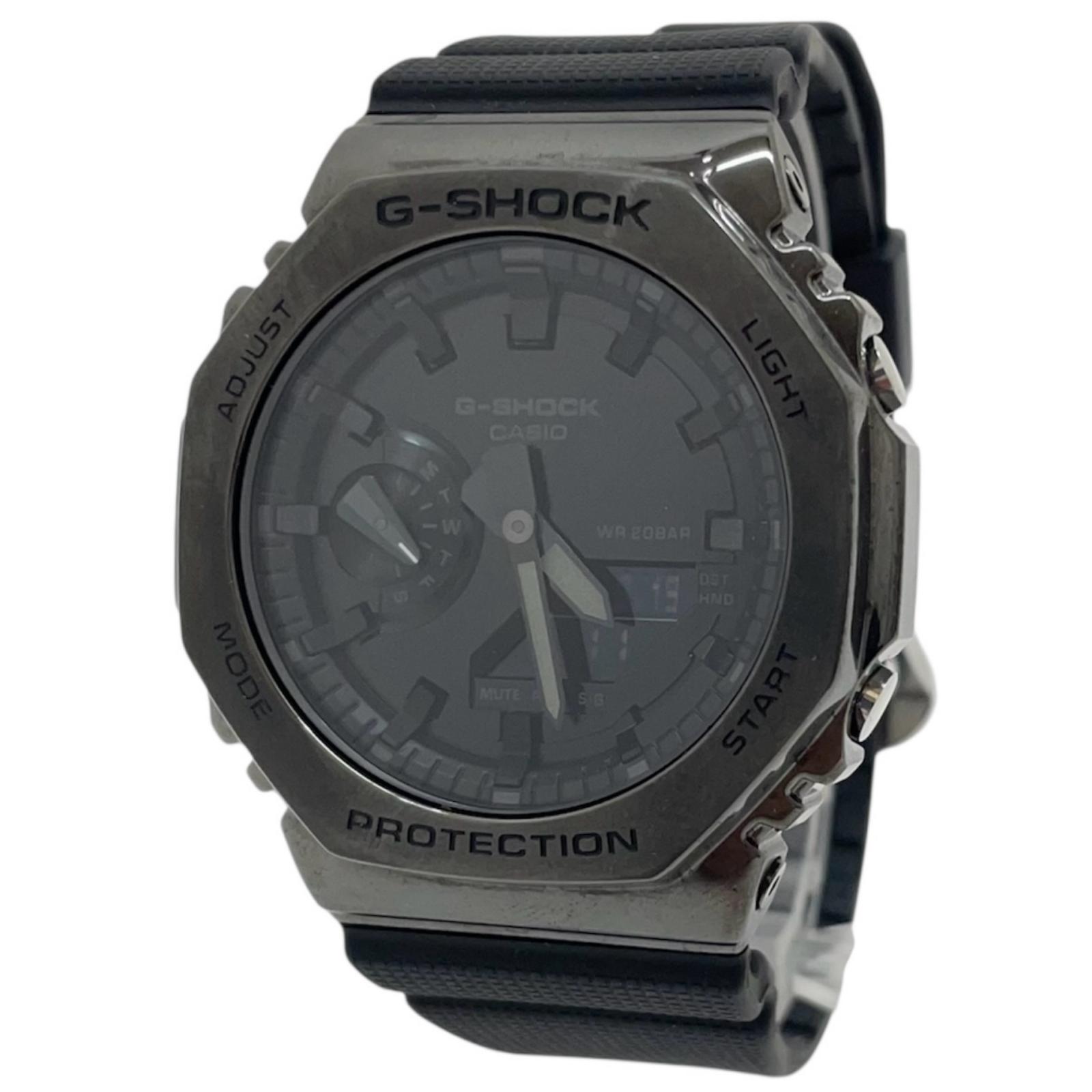 【中古】CASIO｜カシオ G-SHOCK　ジーショック METAL CASE　腕時計 ブラック【尾張小牧店】