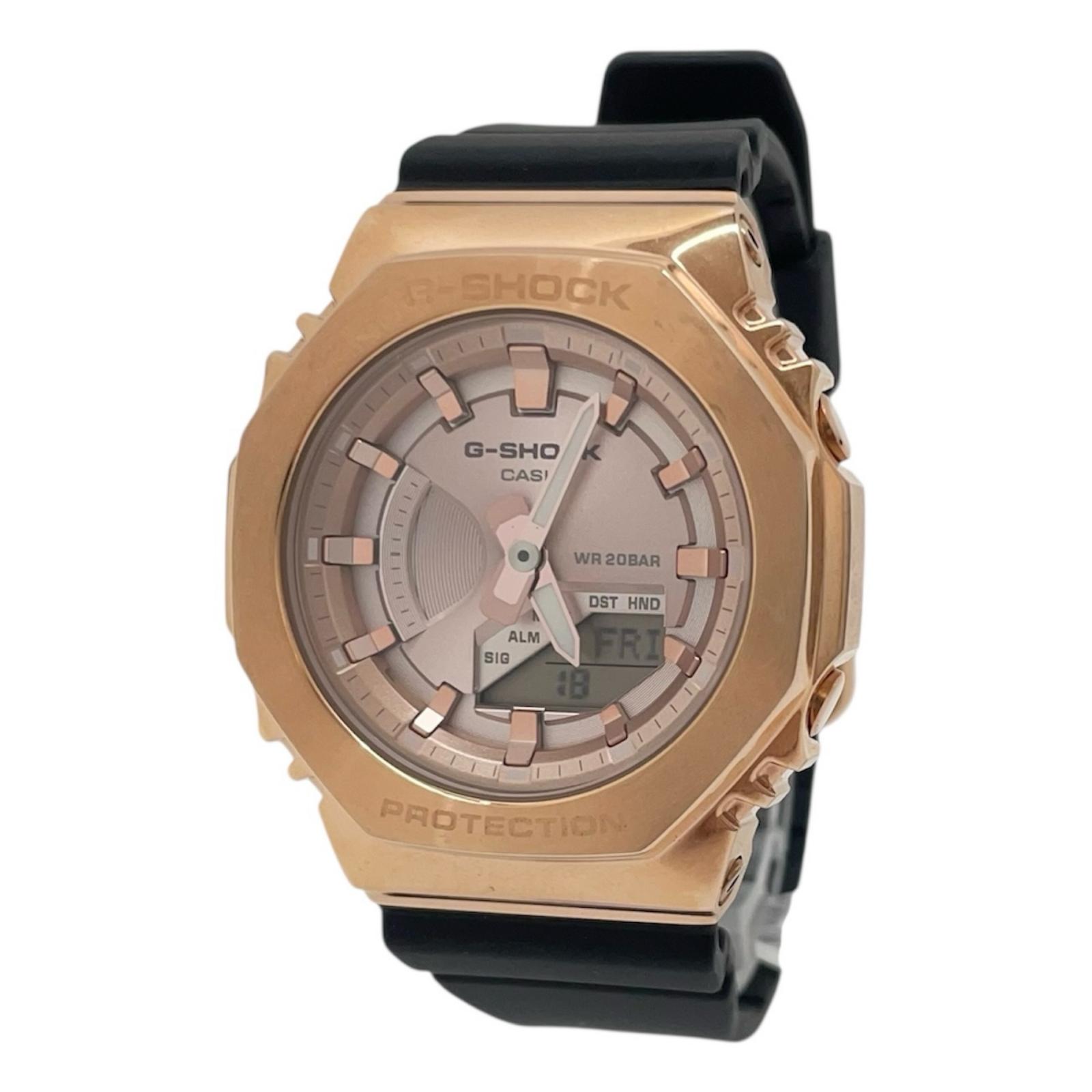 【中古】CASIO|カシオ G-SHOCK ジーショック 2100シリーズ 腕時計 ゴールド×ブラック【尾張小牧店】