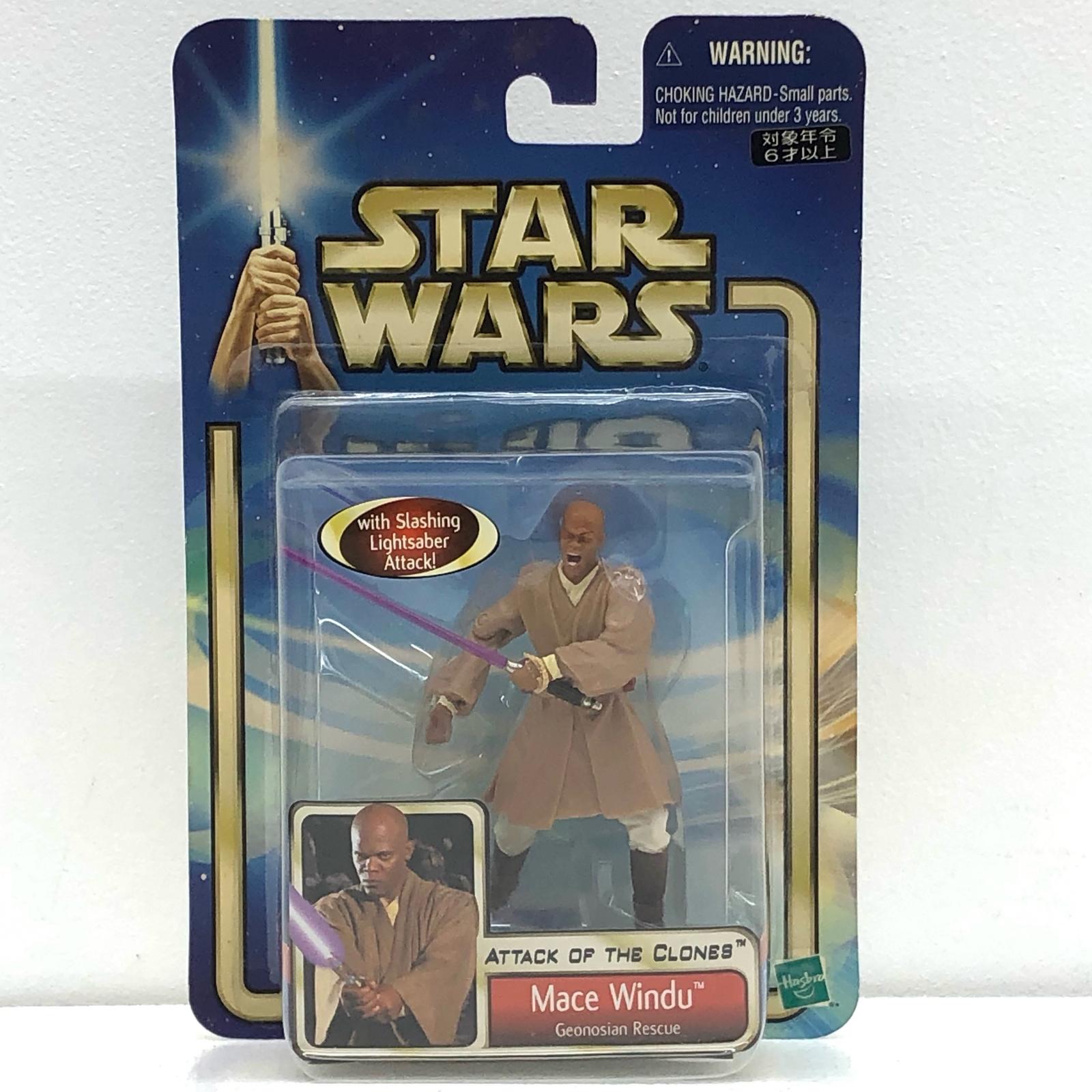 【中古】 メイス・ウィンドゥ「スター・ウォーズエピソード2/クローンの攻撃」ベーシックフィギュア