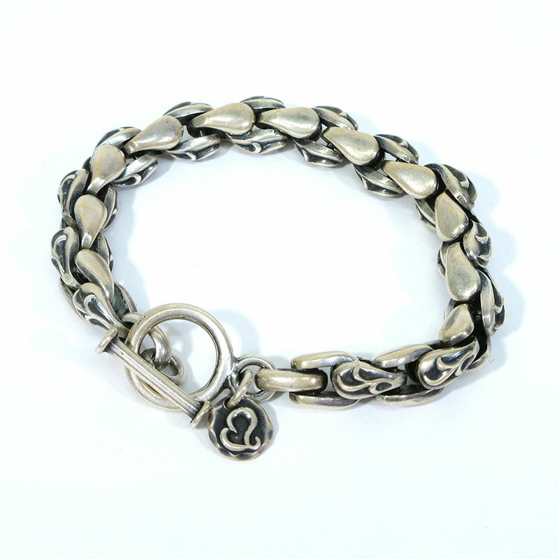 【中古】AQUA SILVER | アクアシルバー ASB-002F アラベスク トグル チェーン ブレスレット シルバー【三重本店】(4)