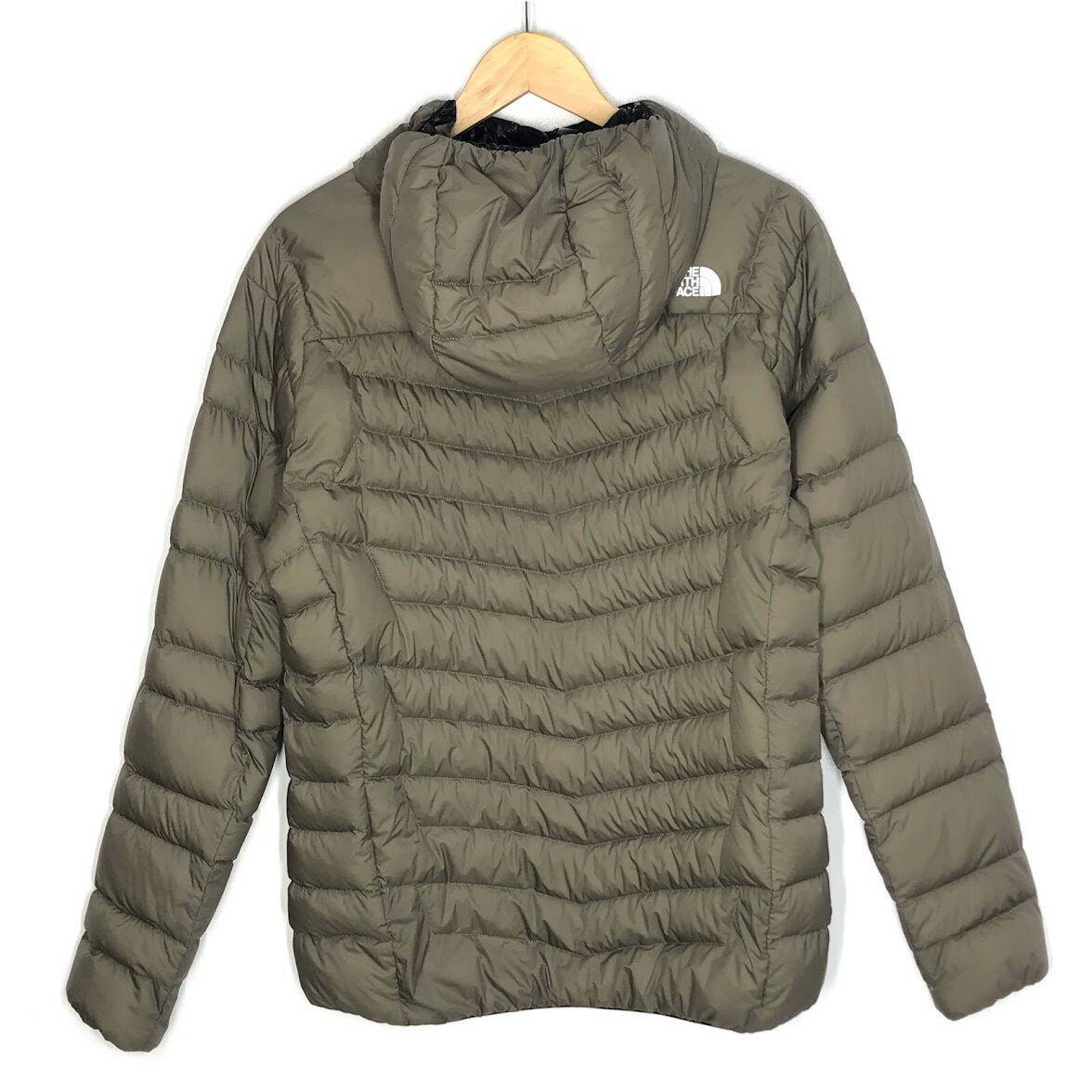 【中古】THE NORTH FACE | ザ・ノースフェイス Thunder Hoodie ダウンジャケット NY81811 カーキ サイズ：M【倉吉店】