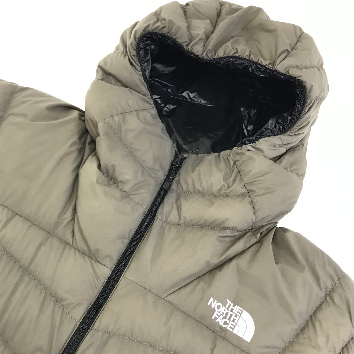 【中古】THE NORTH FACE | ザ・ノースフェイス Thunder Hoodie ダウンジャケット NY81811 カーキ サイズ：M【倉吉店】