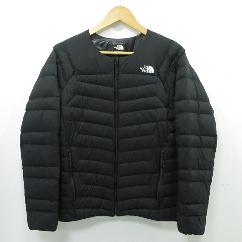 【中古】THE NORTH FACE | ザ・ノースフェイス サンダーラウンドネックジャケット ダウンジャケット NY81813 ブラック サイズ：M【三重本店】