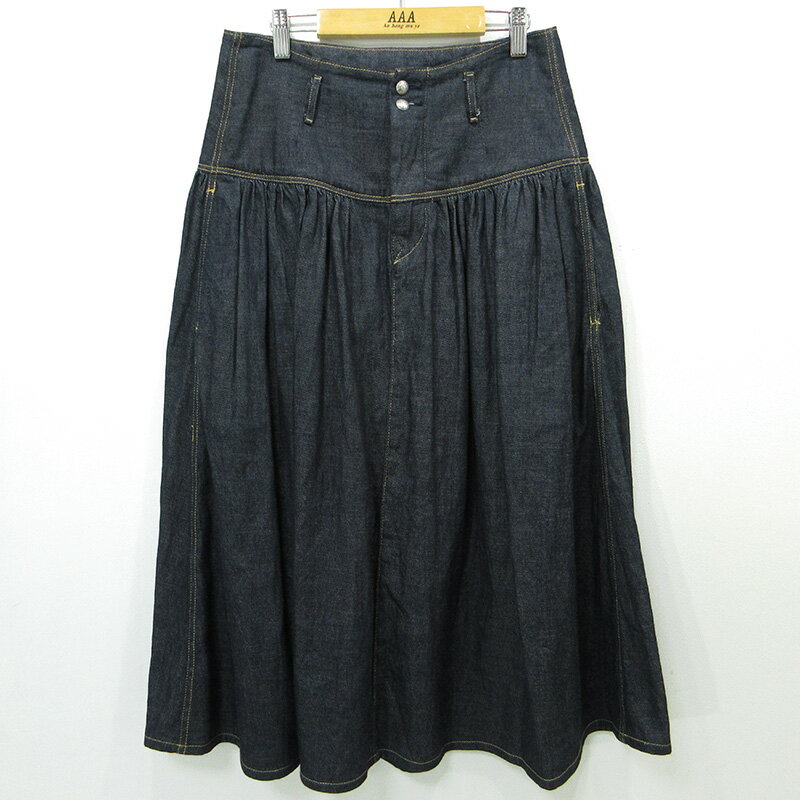【中古】45R 45rpm | フォーティーファイブアールピーエム 45プチデニムのヨークスカート スカート 70940133 ネイビー【三重本店】(4)