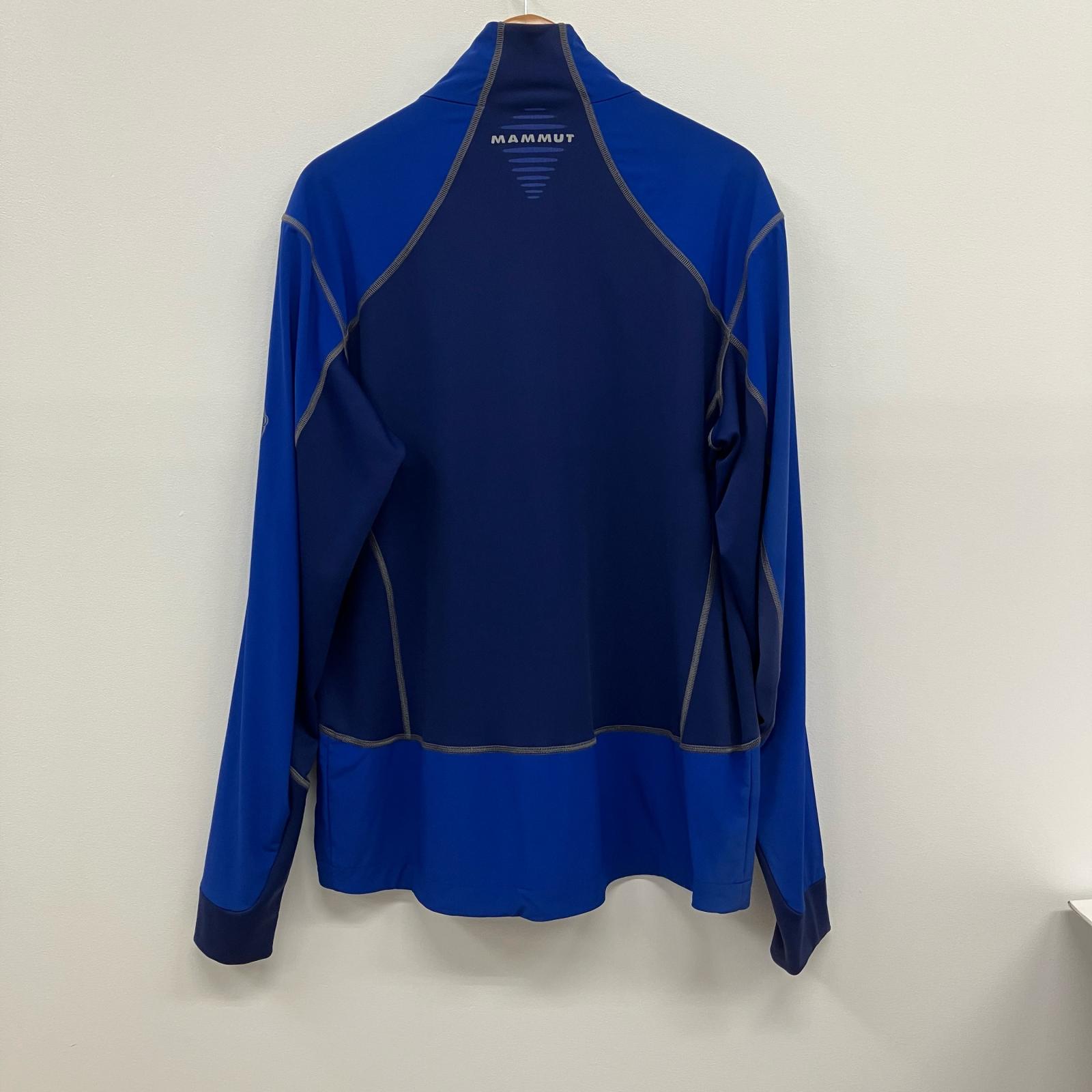 【中古】Mammut | マムート ソフトシェルジャケット ブルゾン 1010-10240 ブルー サイズ：XL【イオン広店】