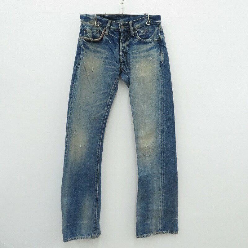 【中古】HYSTERIC GLAMOUR | ヒステリックグラマー デニムパンツ 4AP-2131 ブルー サイズ：28【瀬戸大橋店】