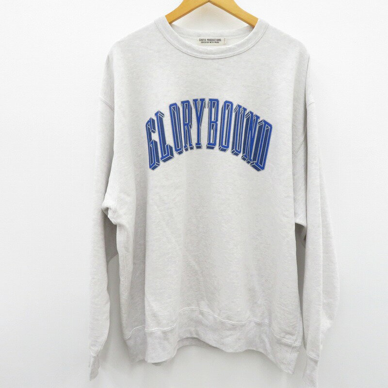 グレー プリントスウェット COOTIE グレー プリントスウェット COOTIE グレー プリントスウェット