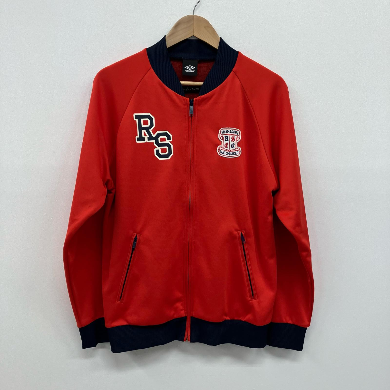 【中古】UMBRO | アンブロ レタードアスレチックジャケット ジャージ RAS2390 レッド サイズ：L【イオ..