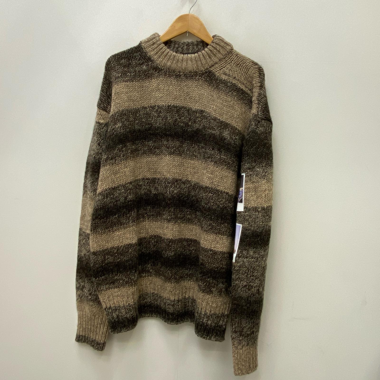 【中古】RAF SIMONS | ラフシモンズ STRIPED ROUND NECK SWEATER ニット 202-839-50017-06018 サイズ：S【加古川店】