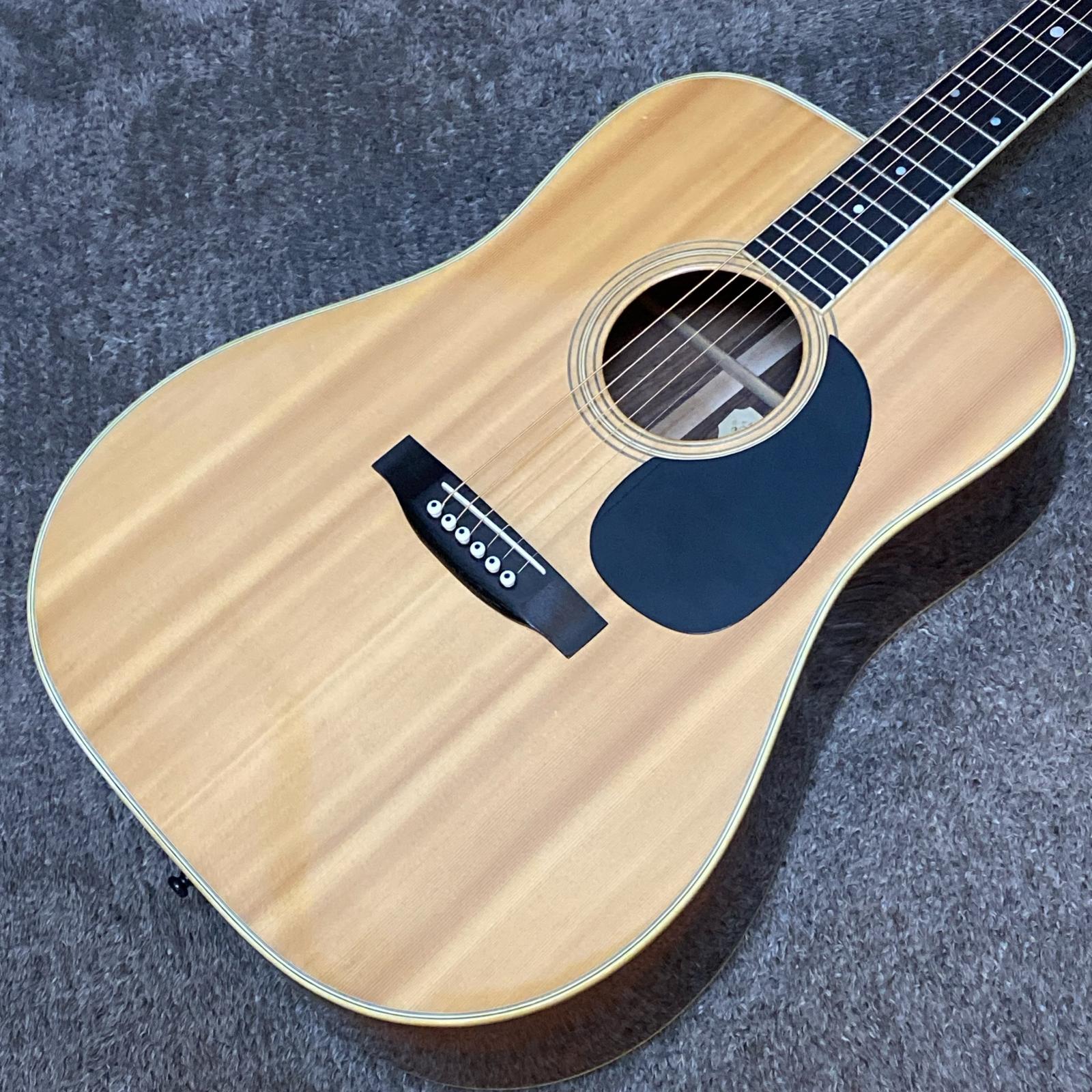担当者コメント 松岡良治監修のもと制作されたドレッドノート、Aria Dreadnought D-60です。低音から高音の鳴りがバランス良く、多様なジャンル・プレイスタイルに対応できます。現状1弦1.9mm・6弦2.1mmの弦高となっております。使用に伴なう傷が散見されますが、大きなトップ浮きや割れ等もなく、これからも永くお使いいただけます。トラスロッドの余裕やフレットの残りも確認済、メンテナンス済みとなっております！ ■TOP：Solid Spruce ■SIDE：Jacaranda ■BACK：Jacaranda ■NECK：Mahogany ■FINGER BOARD：Rosewood ■PICKUPS：- ■ フレット残り ： 7～8割 ■ ネック状態 ： ほぼストレート ■ トラスロッド ： 余裕あり 付属品：非純正ハードケース129 商品状態 中古品　キズあり　 ※状態は画像にてご確認ください。 店頭にて買取を行った中古品となります ※大きく目立つキズや、写真に写るキズのみ撮影しております 写真以外にも小さな打痕やスリキズが存在するとお考えください。 当店専任リペアマンによるメンテナンス済みです。 商品状態、フレットやネックの状態は担当者の主観によるものになります。画像と合わせてご確認ください。 タイプ ― 型番 ― カラー ― シリアルNo. - 付属品 非純正ハードケース129 注意事項 USED品のためパーツのカスタムがされている場合がございます。ご希望の場合には各部分の拡大画像をメールにてお送りいたします。 実店舗での並行販売品のため、在庫更新の遅れにより品切れの場合がございます。 品切れの場合にはキャンセル処理をさせていただきますのでご容赦ください。 ご不明な点は「商品についての問合わせ」よりお気軽にお申し付けください。
