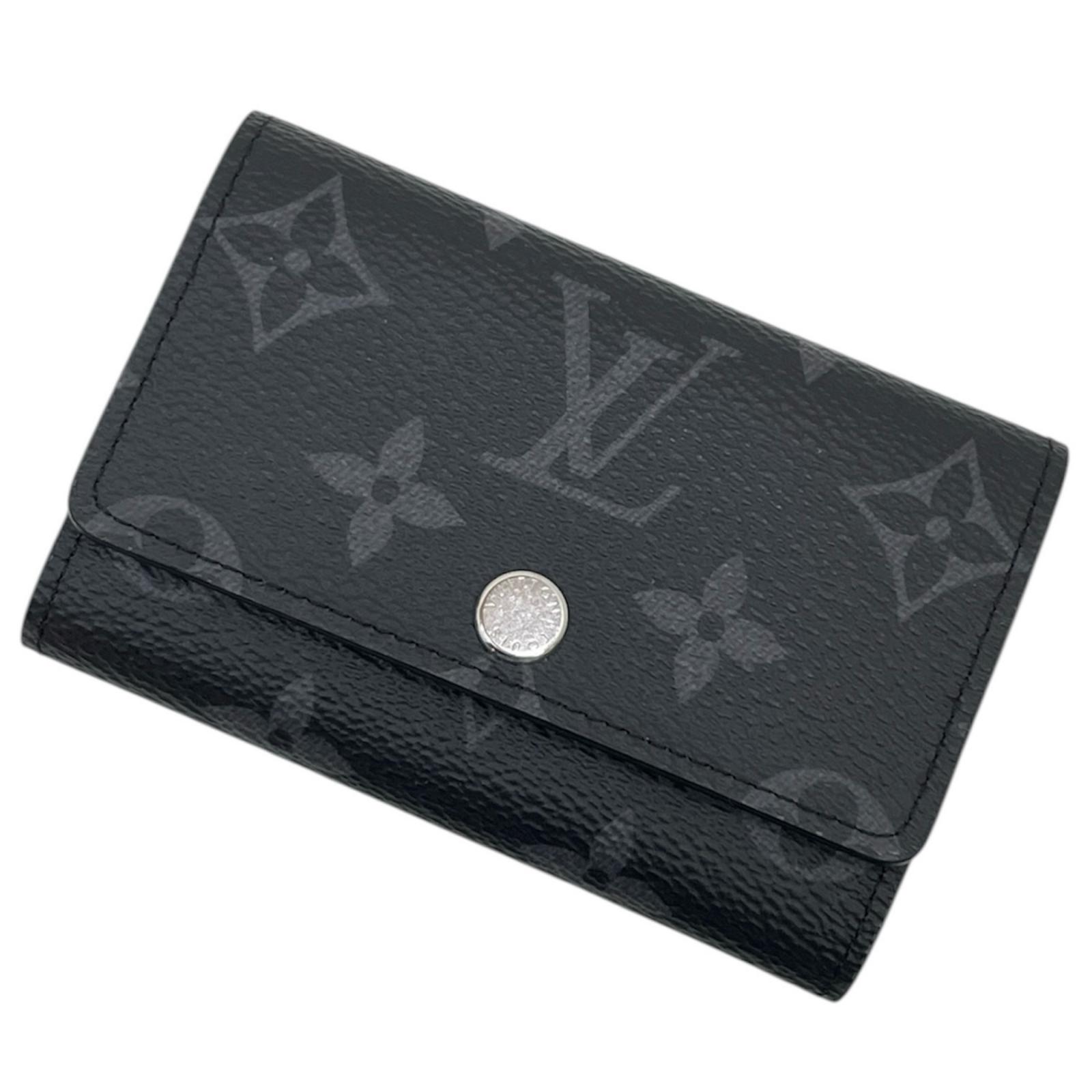 【中古】LOUIS VUITTON | ルイ・ヴィトン ミュルティクレ6 モノグラム エクリプス 6連キーケース M82603 ブラック【尾張小牧店】