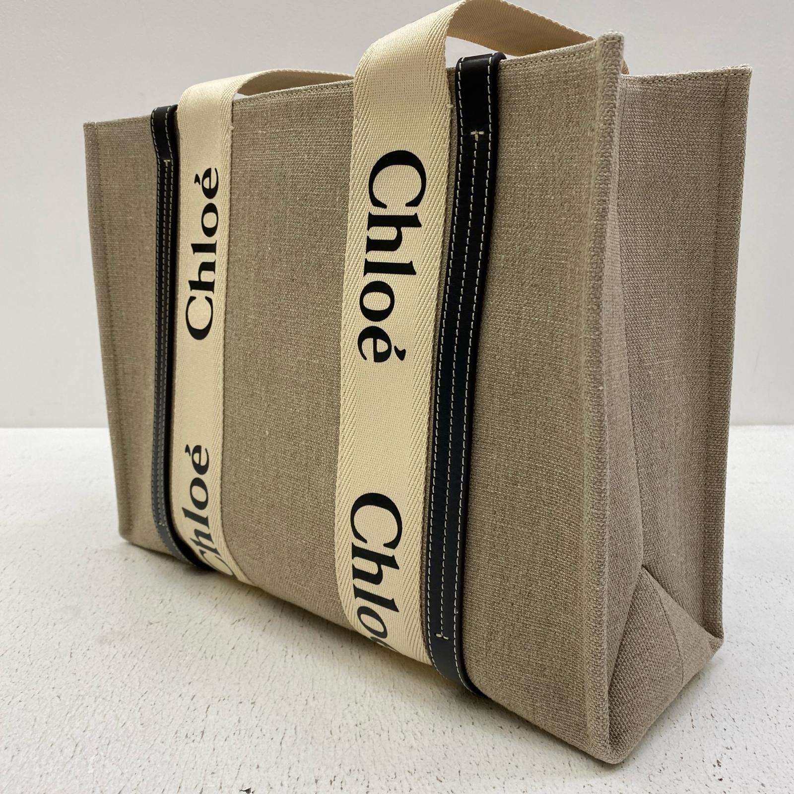 【中古】Chloe | クロエ ウッディ トートバッグ CHC22AS383I2691J【加古川店】(4)