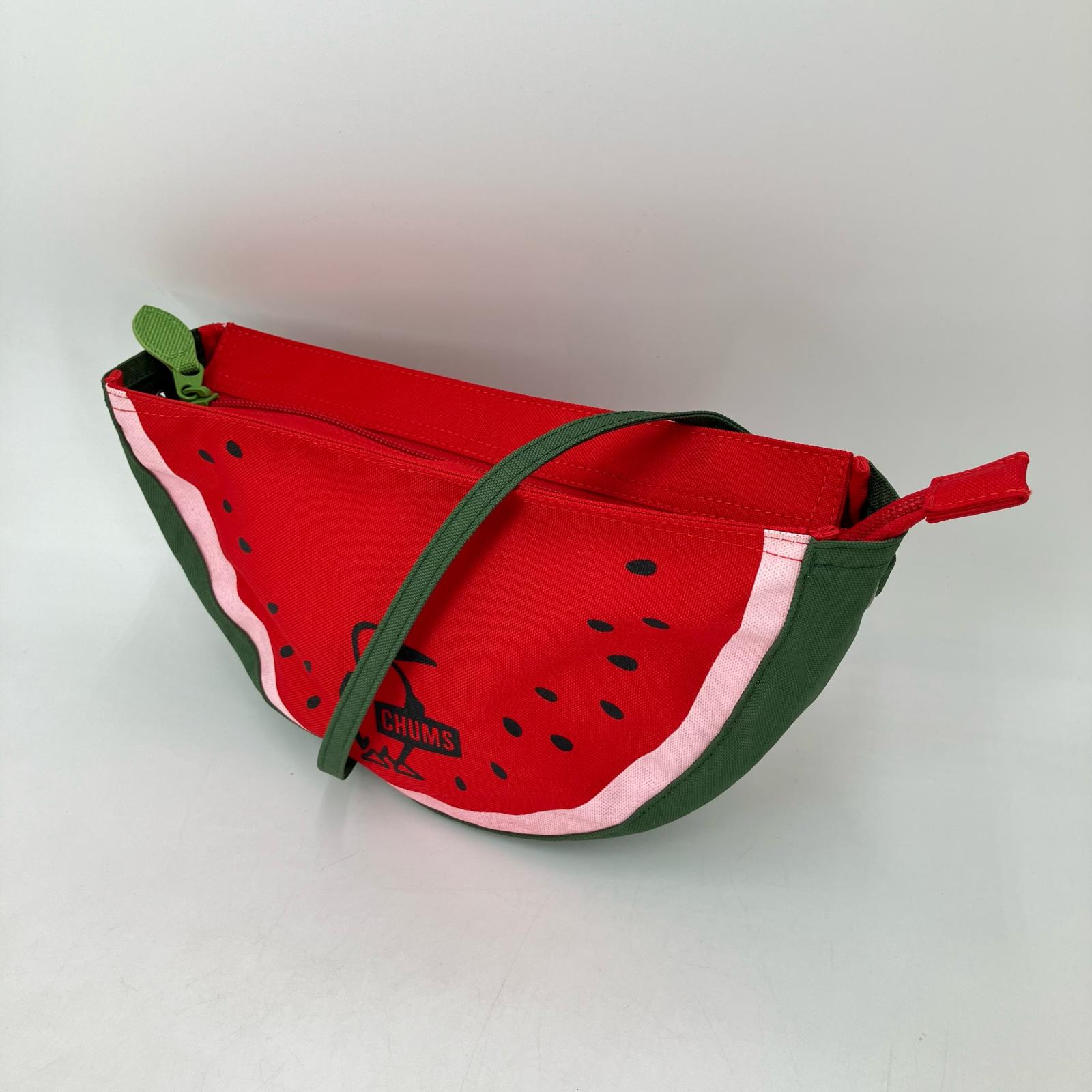 【中古】CHUMS | チャムス スマイルショットスイカショルダー ショルダーバッグ レッド【イオン広店】