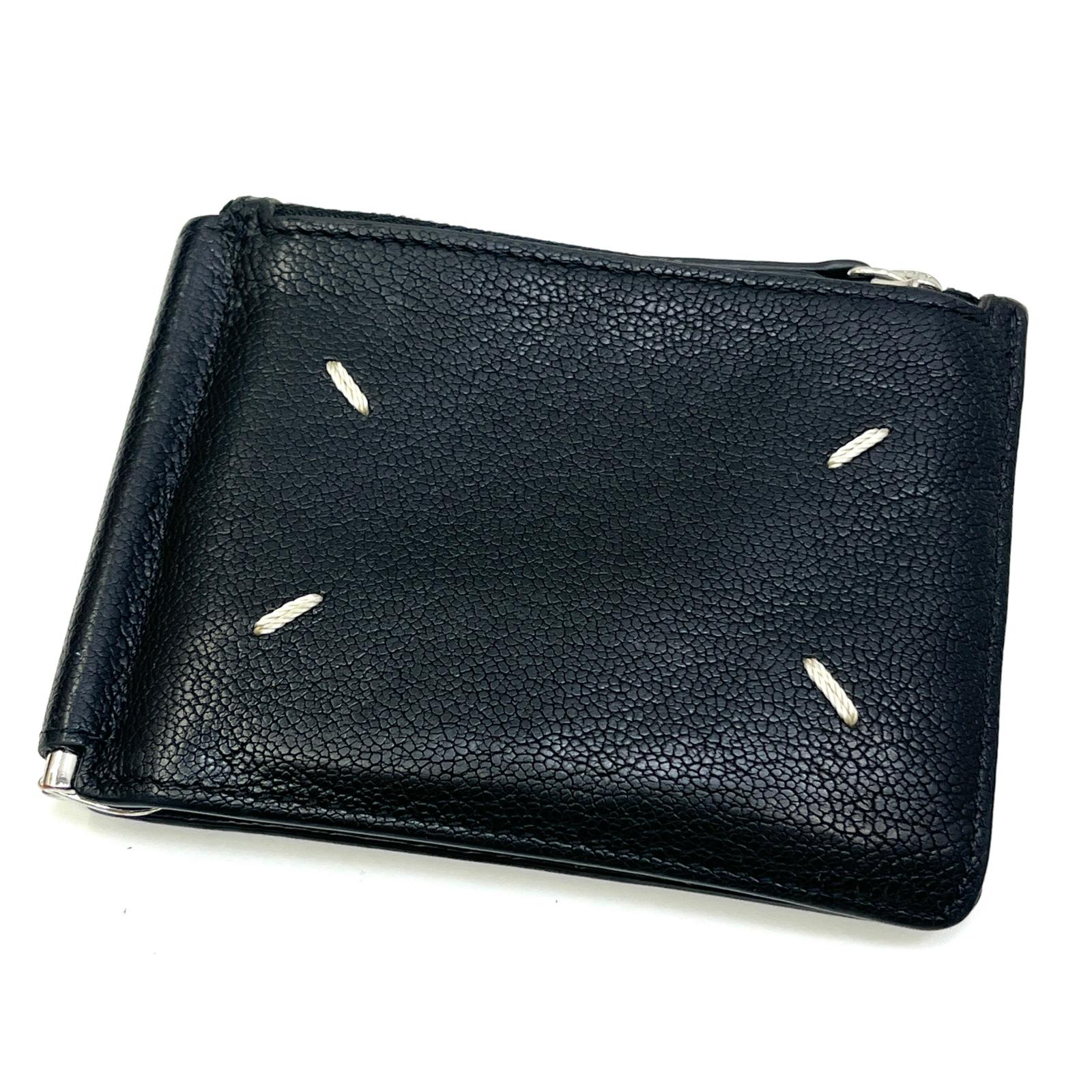 【中古】Maison Margiela | メゾンマルジェラ 4ステッチマネークリップウォレット マネークリップ SA1U0004 ブラック【加古川店】